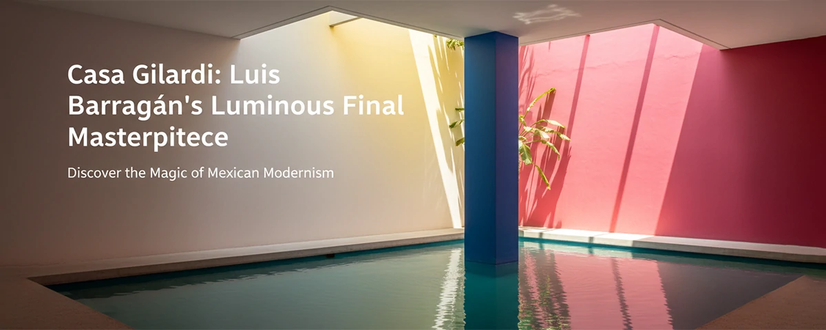 Casa Gilardi Luis Barragán’s Luminous Final Masterpiece