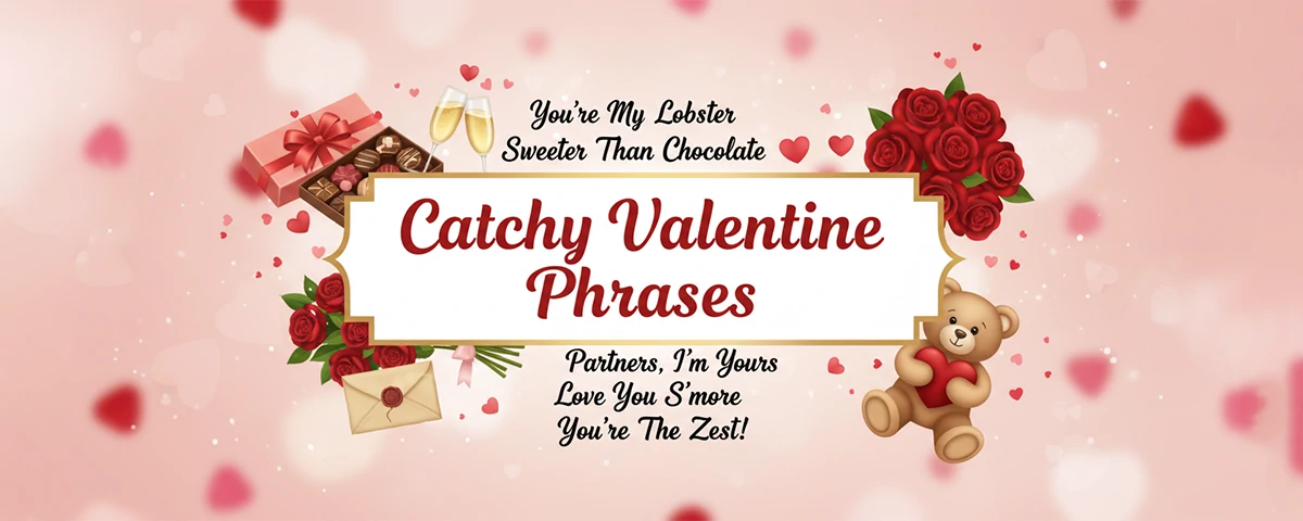 Catchy Valentine Phrases