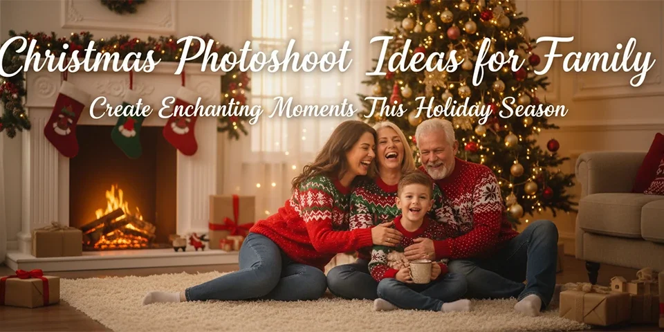 Christmas Photoshoot Ideas for Family Create Magical Memories This Holiday Season