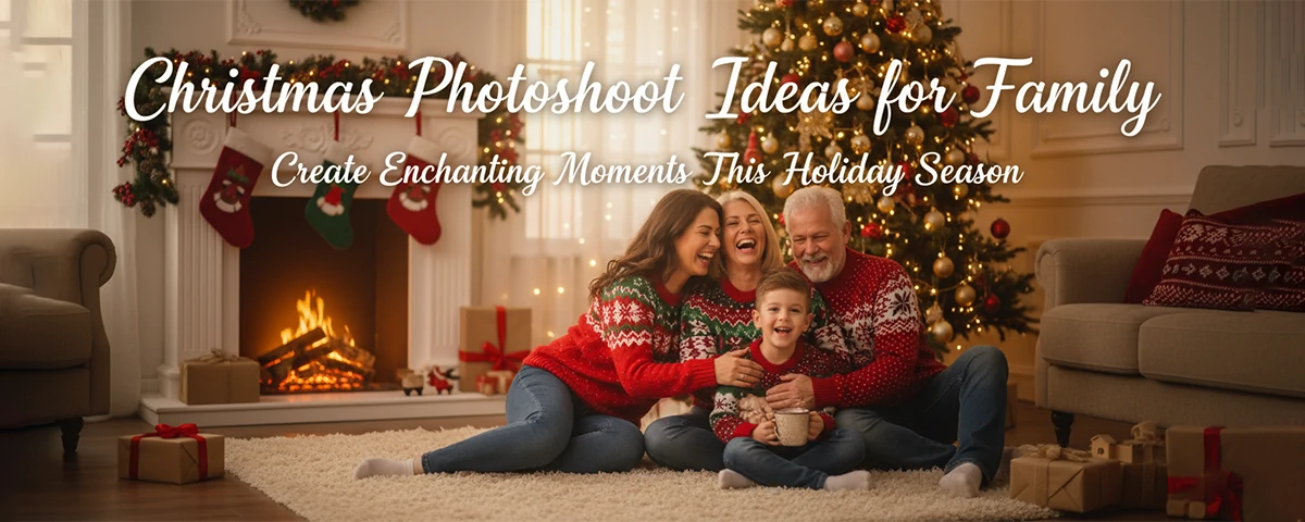Christmas Photoshoot Ideas for Family Create Magical Memories This Holiday Season