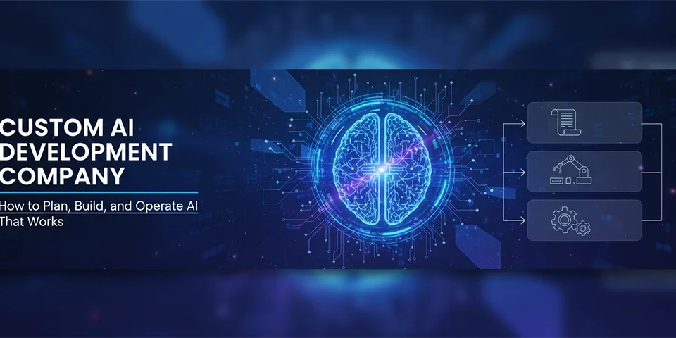 Custom AI Development Company How to Plan, Build, and Operate AI That Works