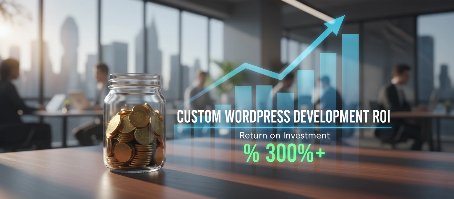Custom WordPress development ROI~1