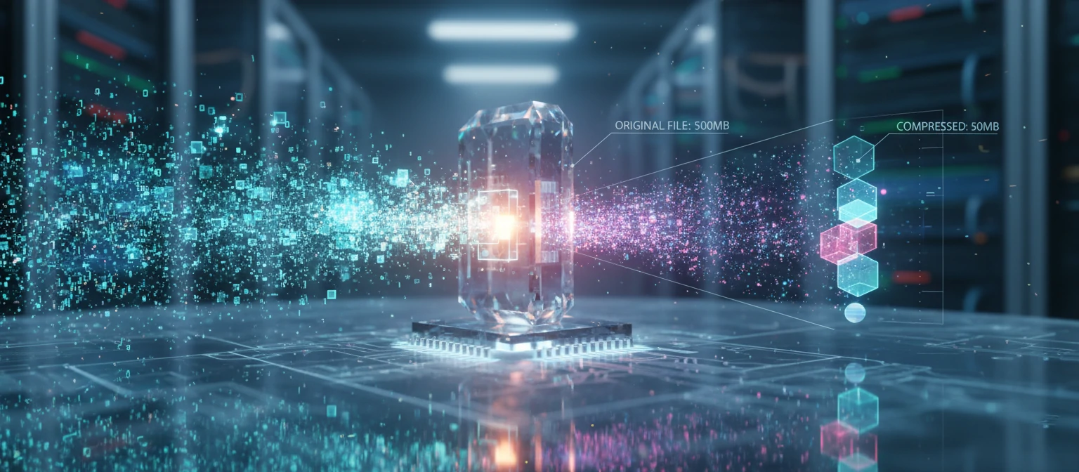 Digital file compression technology