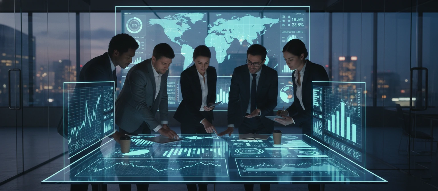 Financial data analysis and business metrics