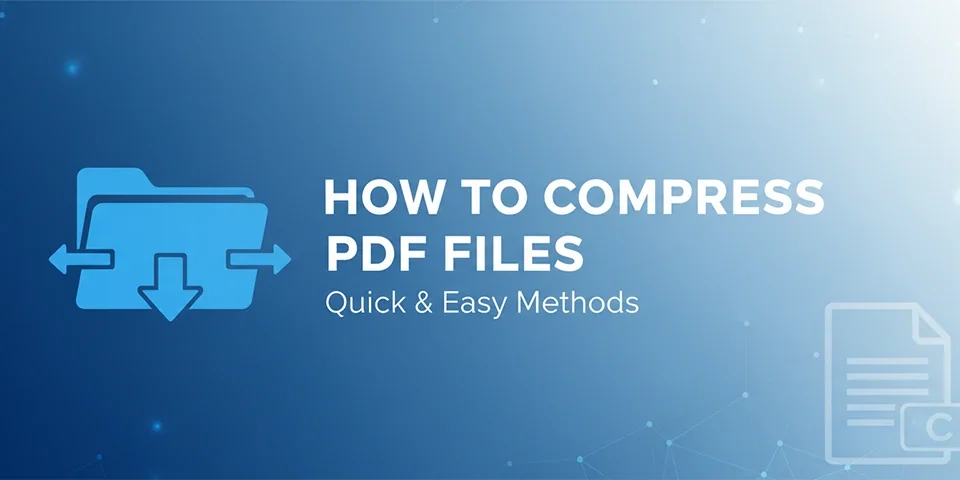 How to Compress PDF Files