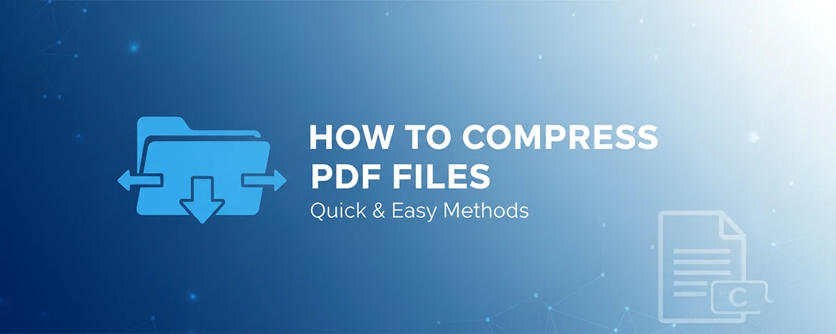 How to Compress PDF Files