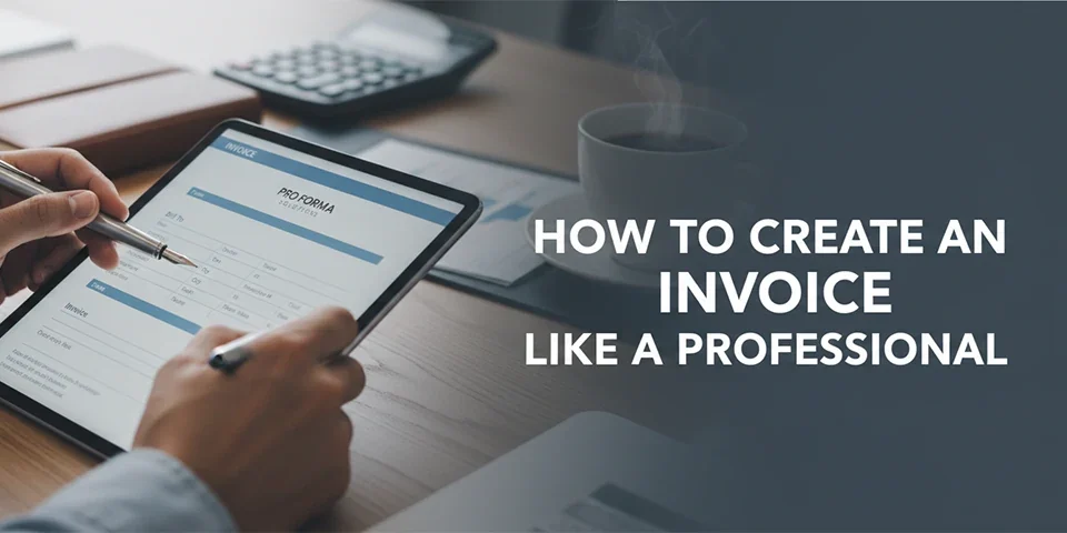 How to Create an Invoice Like a Professional