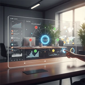 Interactive content analytics dashboard