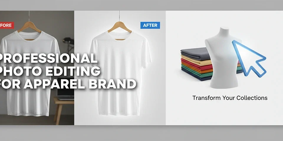 Professional Photo Editing for Apparel Brand