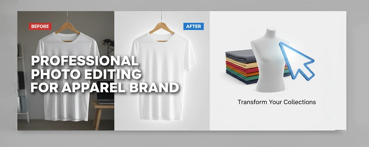 Professional Photo Editing for Apparel Brand