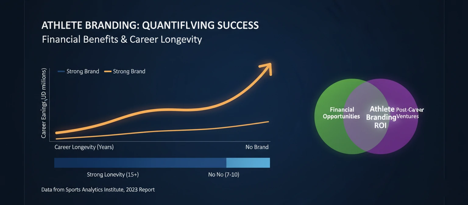 Quantifying the impact of strong athlete branding on career earnings and longevity