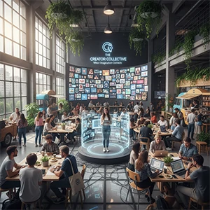 User-generated content community