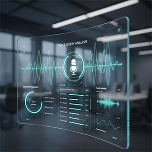 Voice search optimization interface