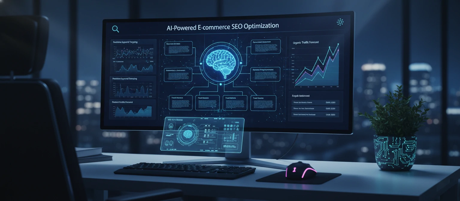 AI technology powering e-commerce SEO optimization