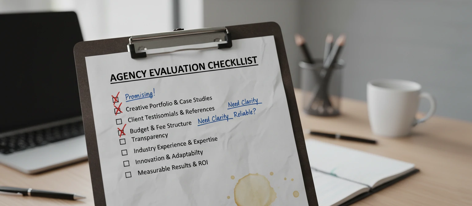 Agency evaluation checklist