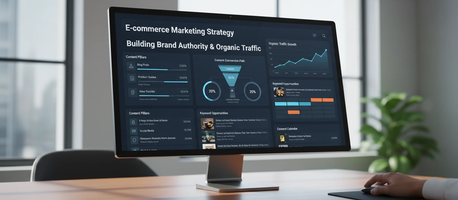 Content marketing strategy for e-commerce