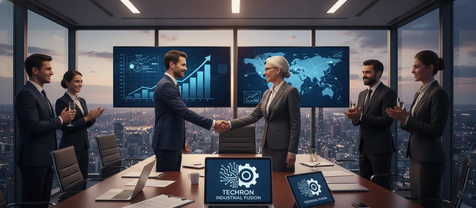 Corporate business acquisition and merger