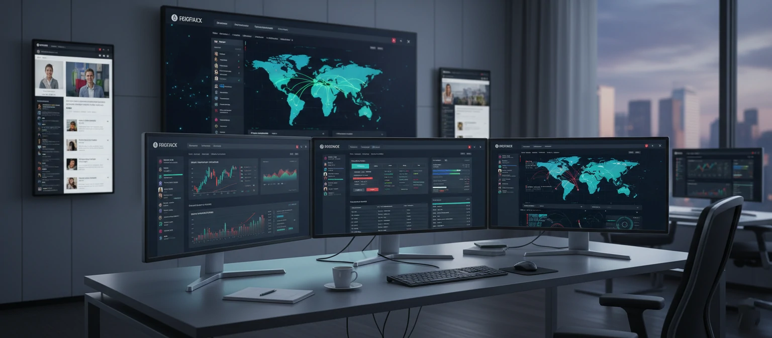 Enterprise websites on multiple screens