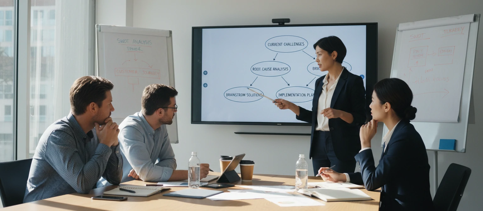 Problem solving and strategy discussion