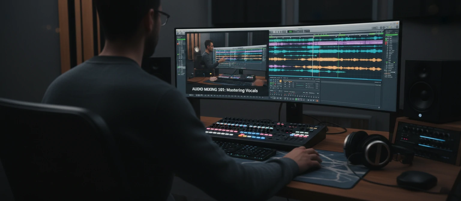 Tutorial de edição de áudio no computador