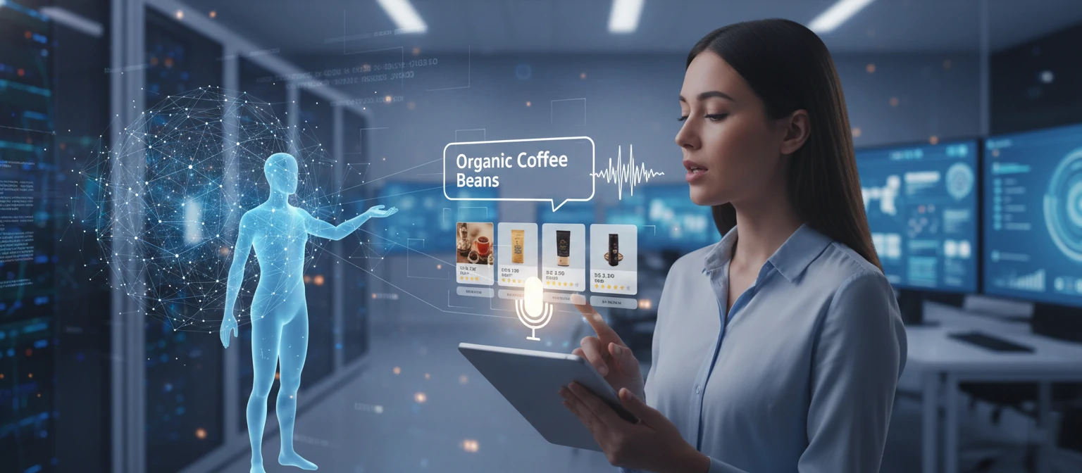 Voice search and AI technology for e-commerce