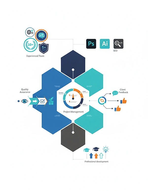 A comprehensive value proposition infographic illustrating the key factors
