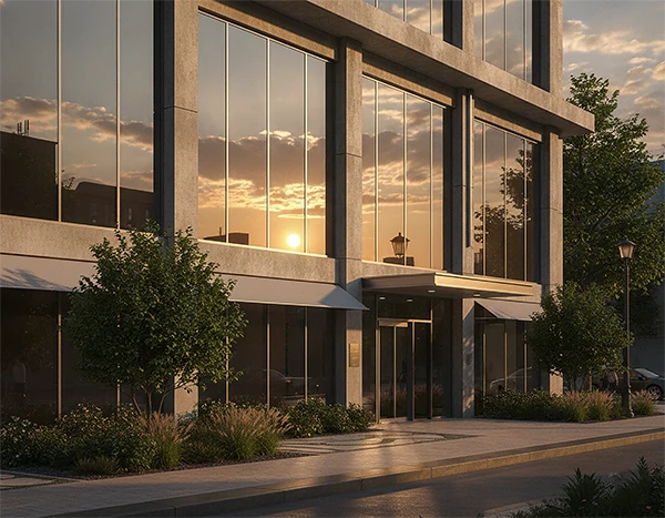 Architectural Development Rendering