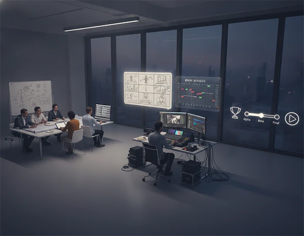 Video production management workflow