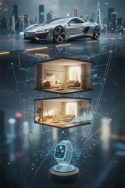 Image: 3D Cube Visualization  Multi-angle product rendering showcase