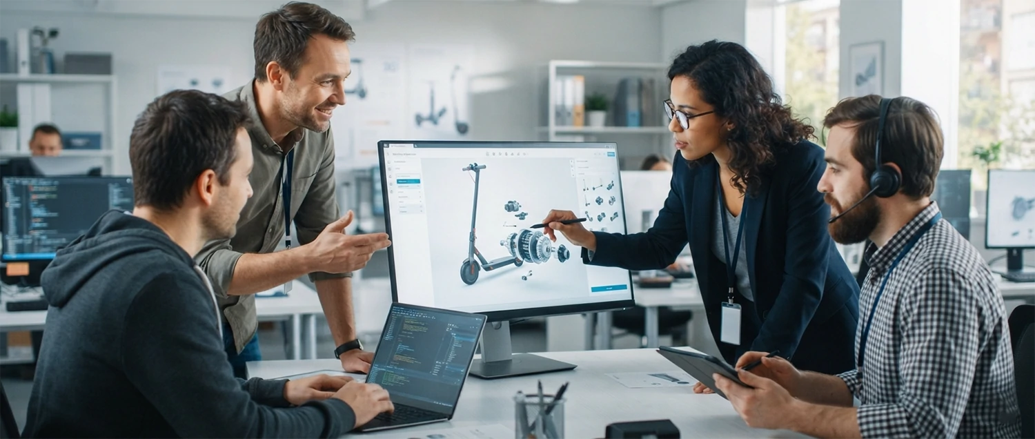 A cross-functional team