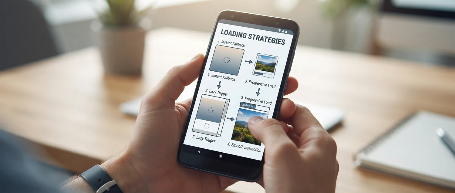 A loading strategy diagram