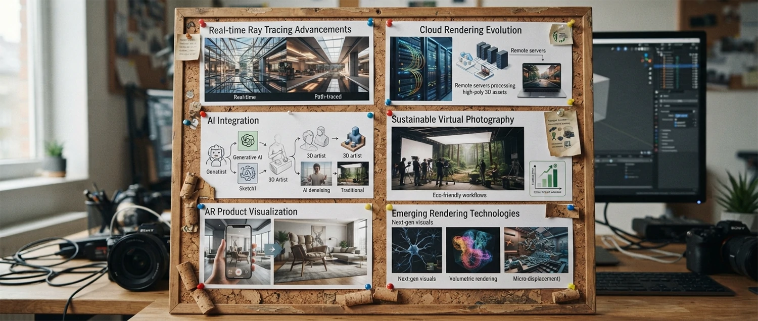 Future Trends in 3D Product Rendering