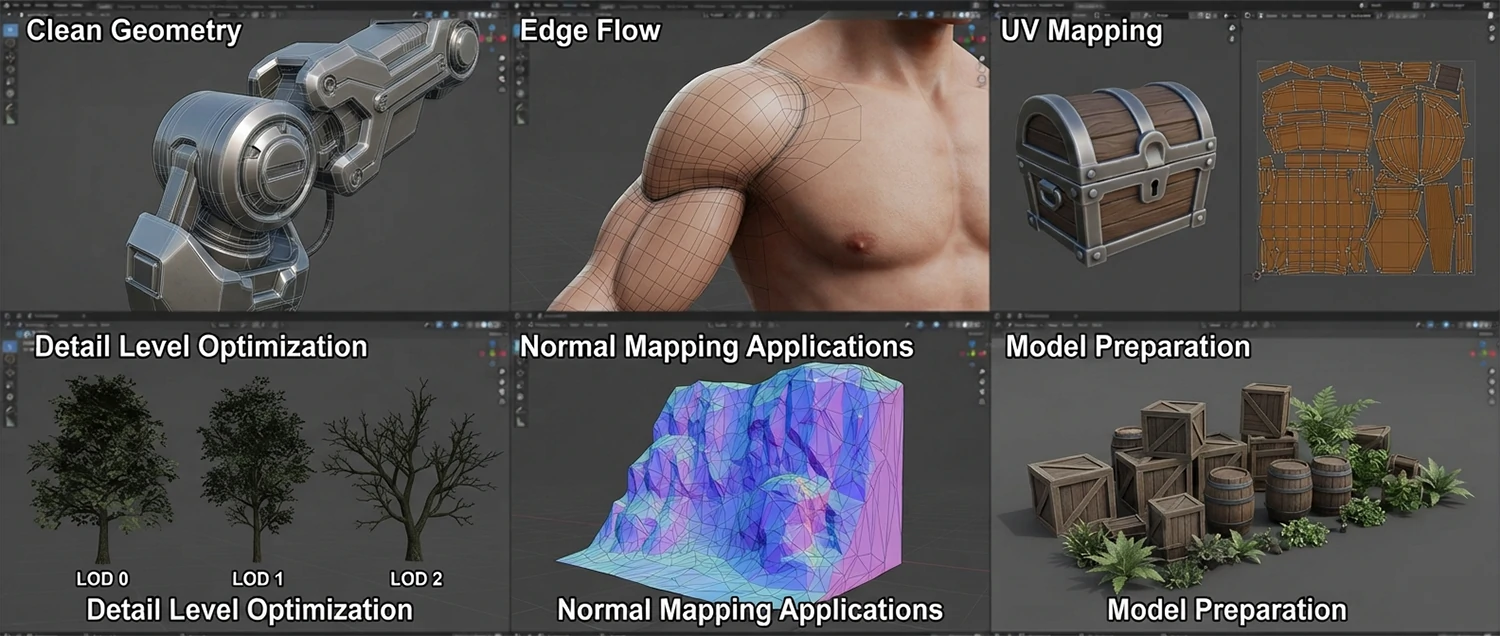 Modeling Considerations for Rendering
