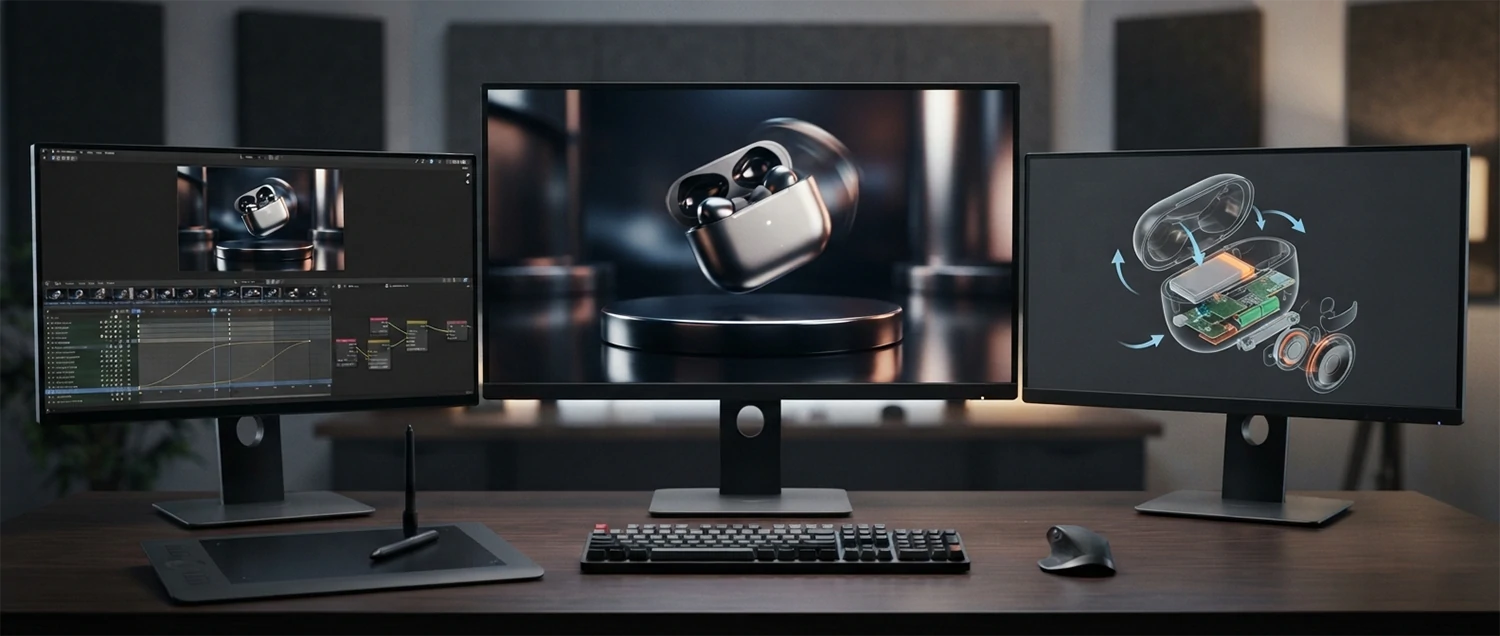 Product Animation and Motion Rendering