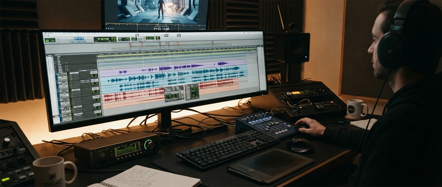 Sound Design and Music for 3D Motion Graphics
