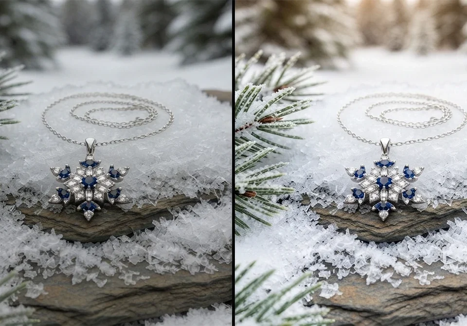 Winter Product Photo Retouching Services to Increase Sales Featured