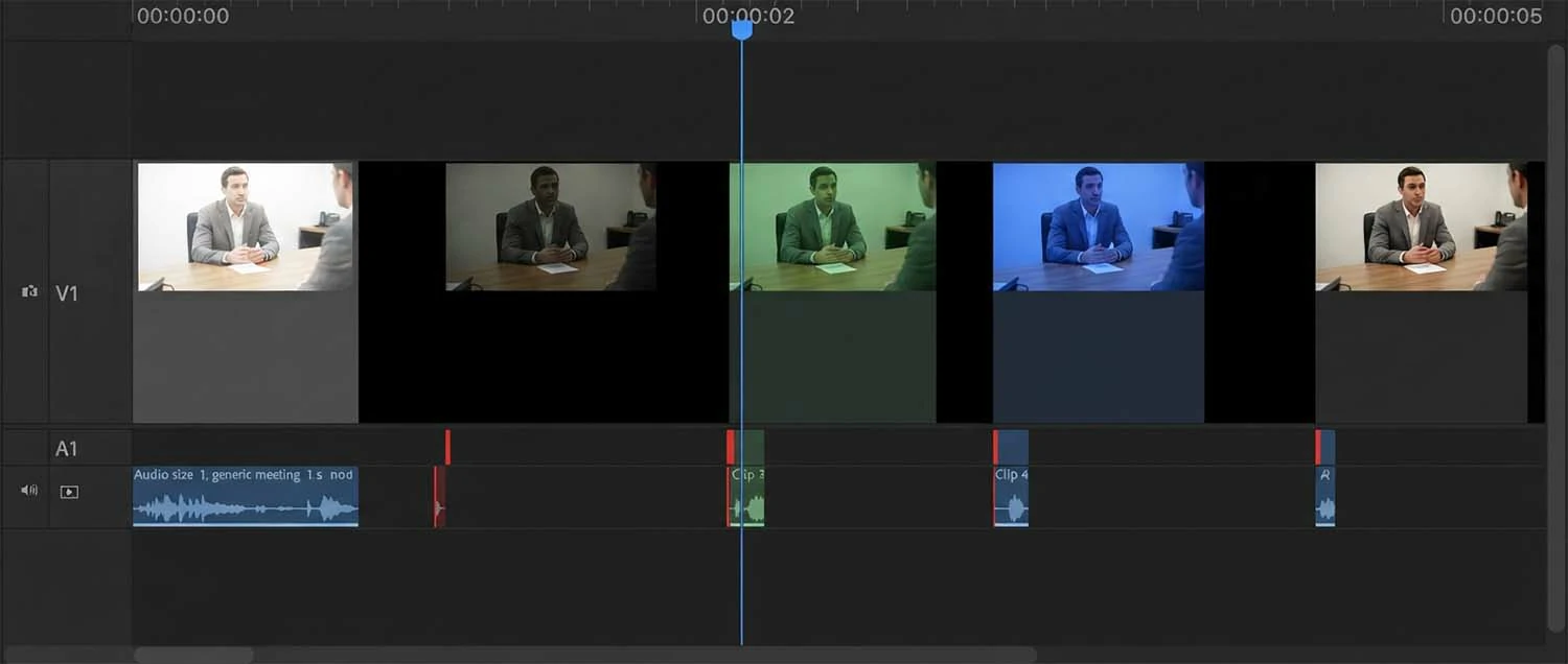 A panel of failures — too few shots