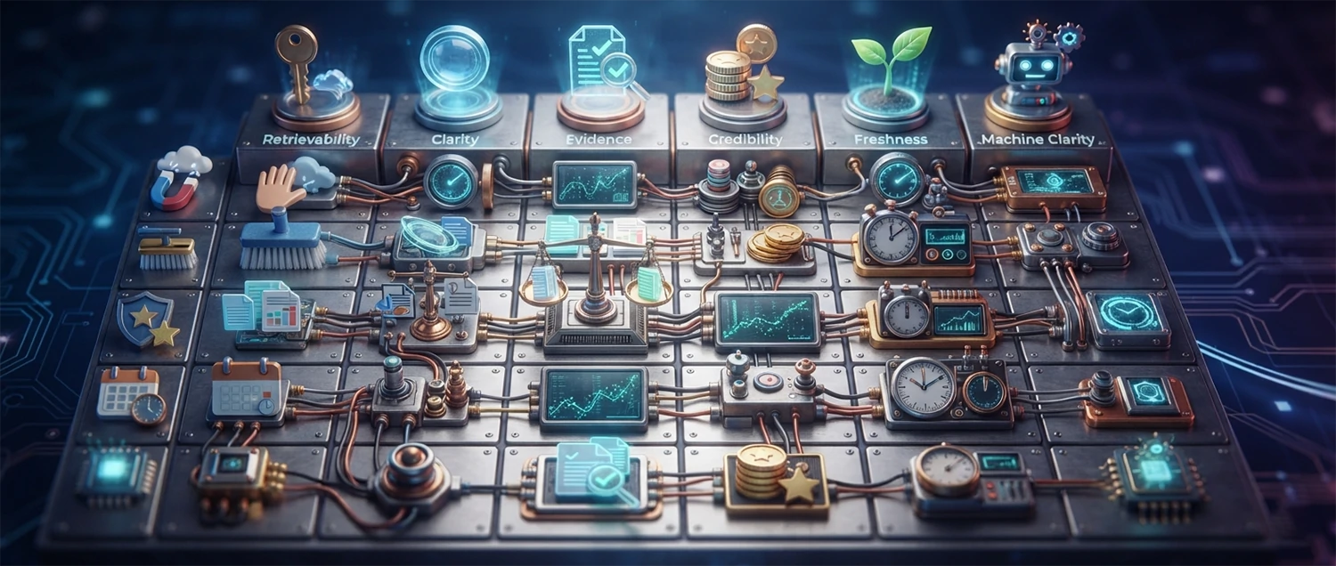 A signals table pairing retrievability