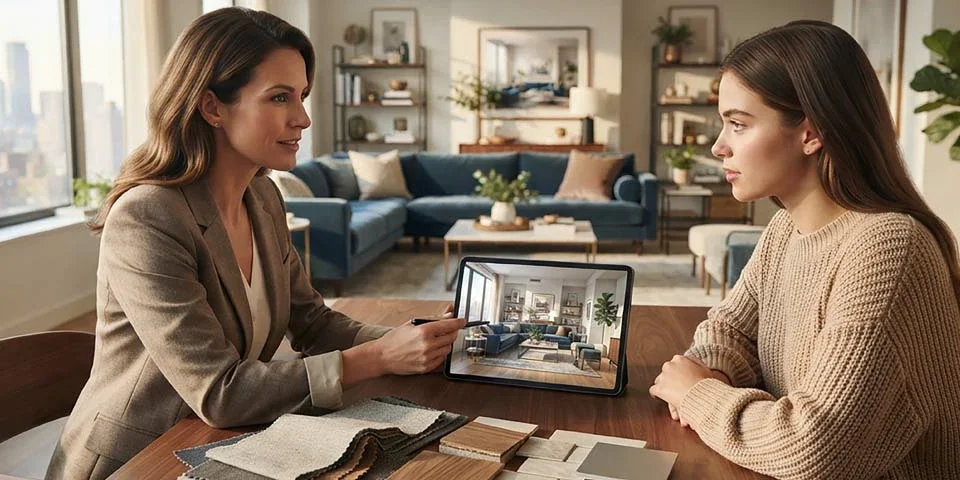 AI Interior Design Visualization Guide Feature
