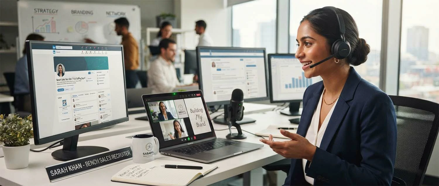 Building a Personal Brand as a Bench Sales Recruiter