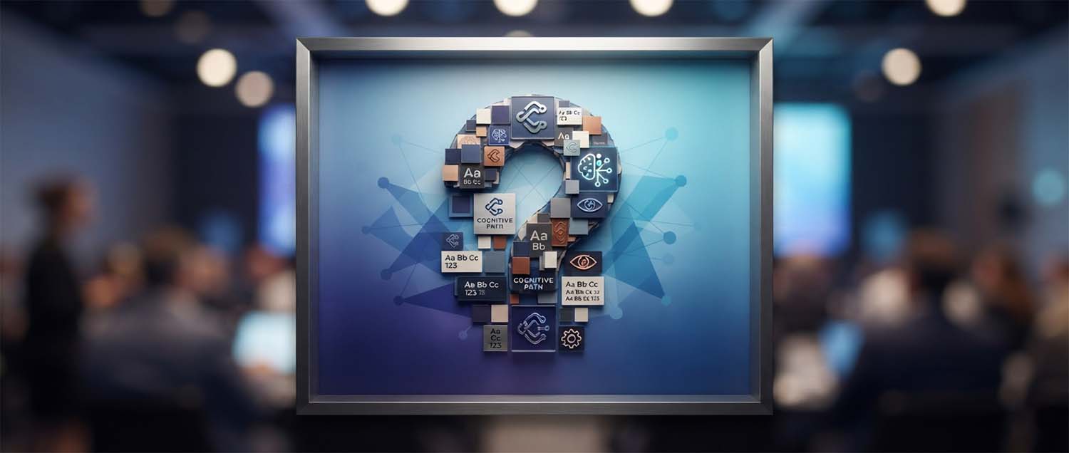 A visually engaging FAQ illustration featuring a large question mark