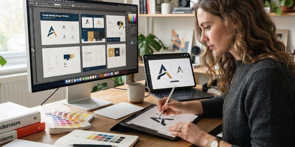 Brand Identity Design Services Feature